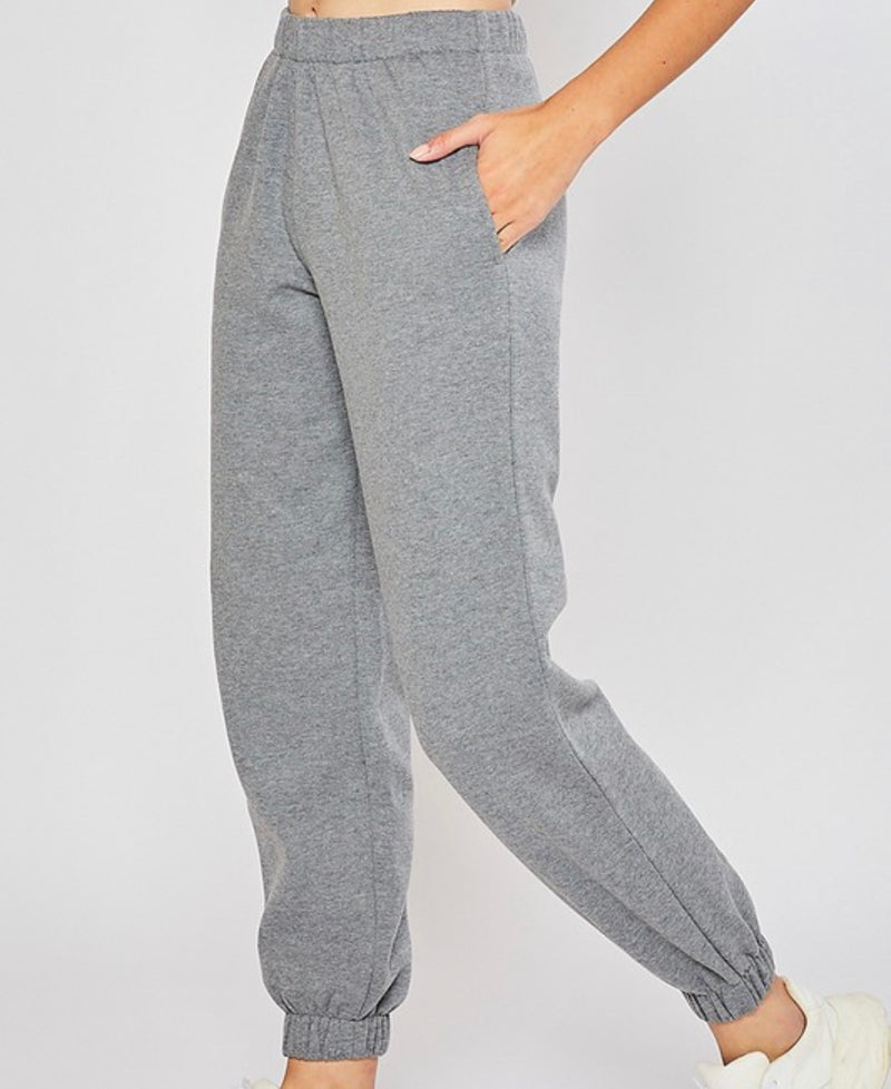 grey sweatpants loungewear
